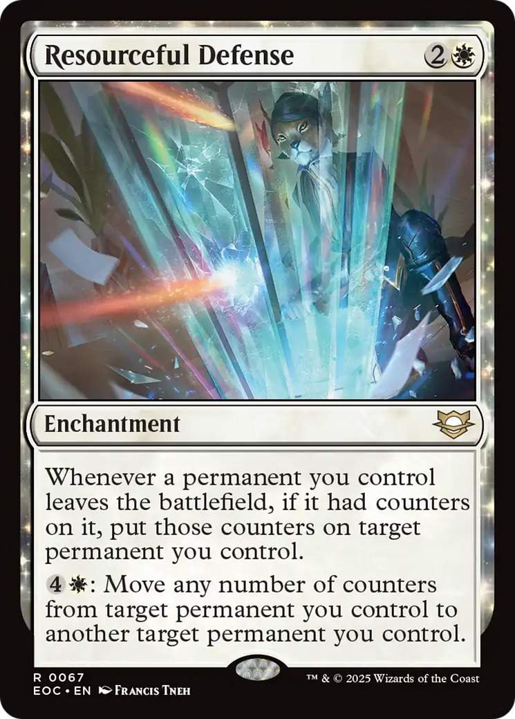 Resourceful Defense [Edge of Eternities Commander] | Exor Games New Glasgow