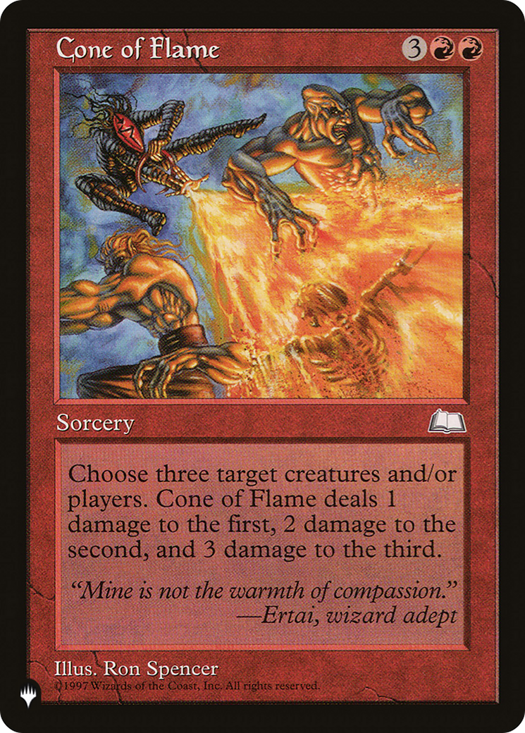 Cone of Flame [The List Reprints] | Exor Games New Glasgow