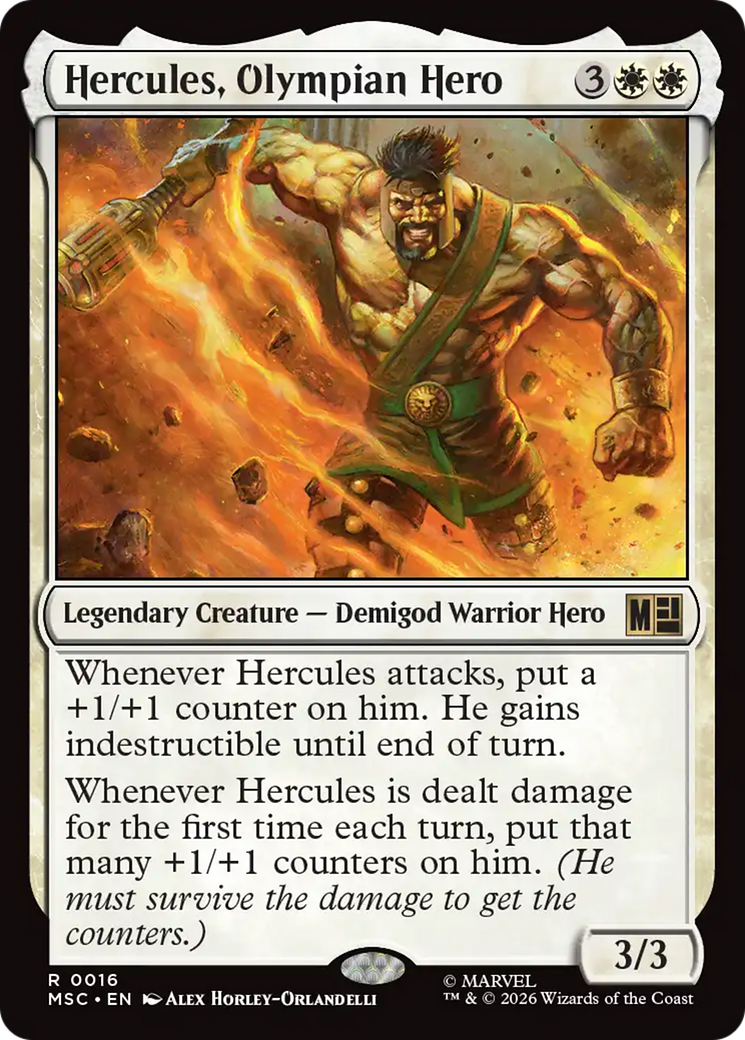 Hercules, Olympian Hero [Marvel Super Heroes Commander] | Exor Games New Glasgow