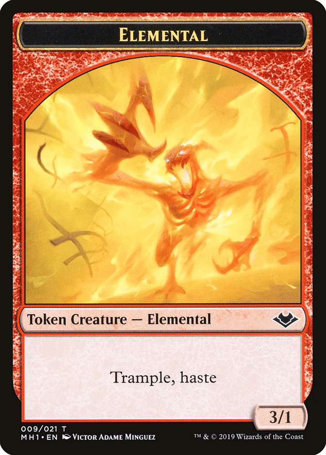 Elemental Token (009/021) [Modern Horizons Tokens] | Exor Games New Glasgow