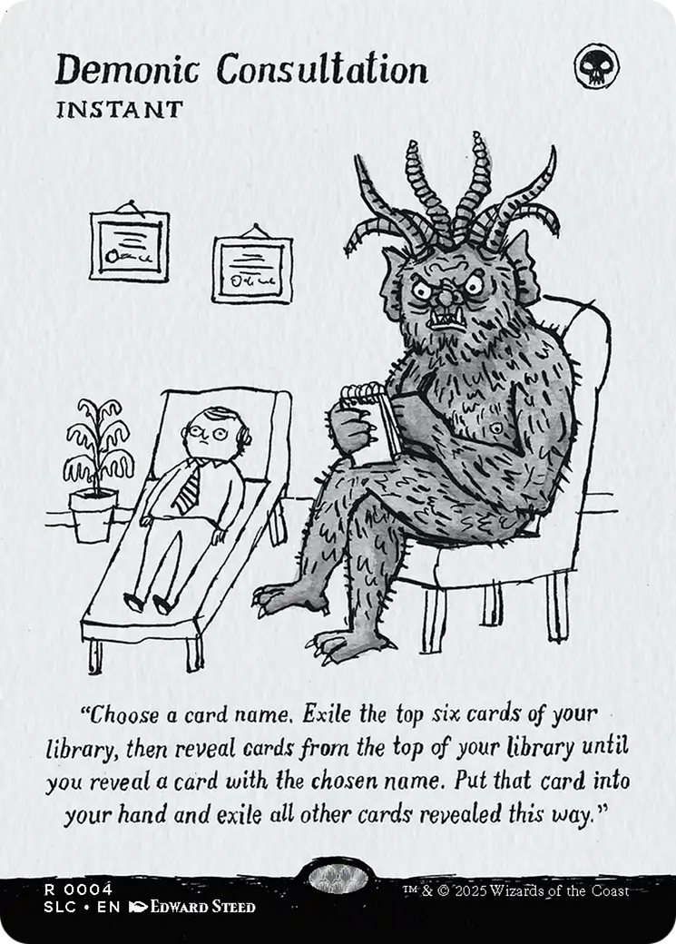 Demonic Consultation [Secret Lair Countdown Kit] | Exor Games New Glasgow