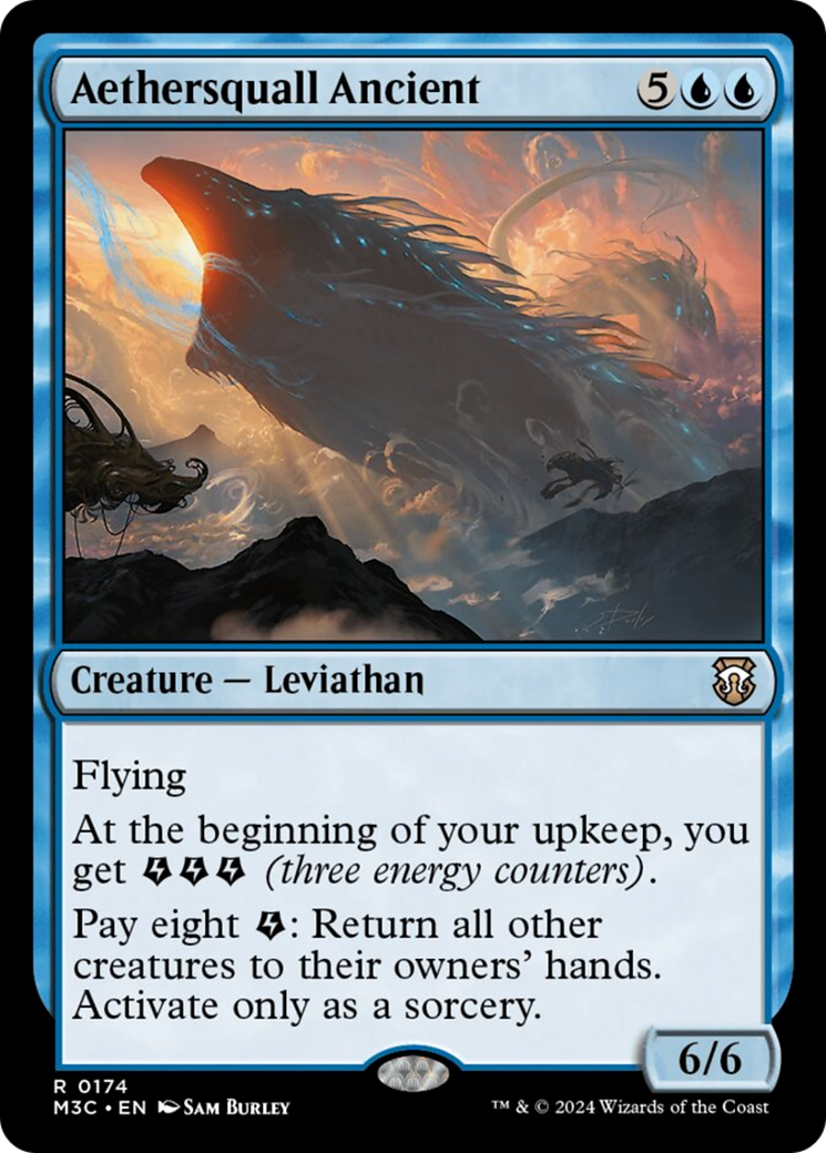 Aethersquall Ancient (Ripple Foil) [Modern Horizons 3 Commander] | Exor Games New Glasgow