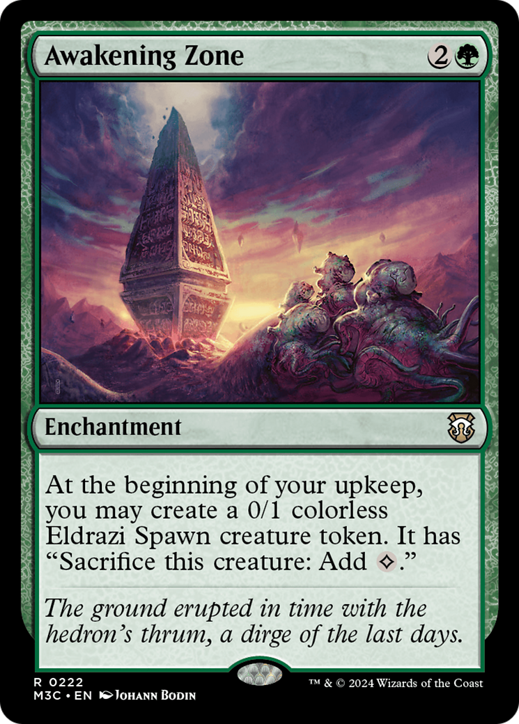 Awakening Zone (Ripple Foil) [Modern Horizons 3 Commander] | Exor Games New Glasgow