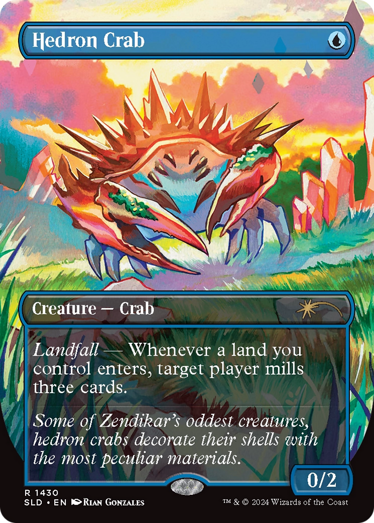 Hedron Crab (Rainbow Foil) [Secret Lair Drop Series] | Exor Games New Glasgow