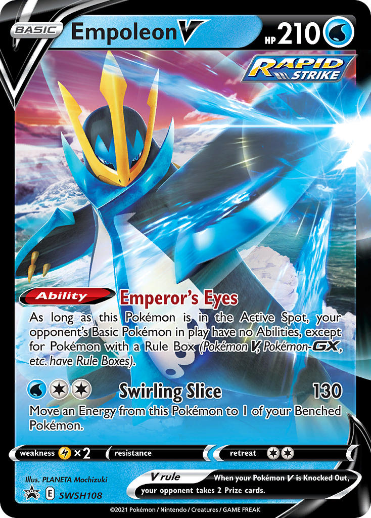 Empoleon V (SWSH108) [Sword & Shield: Black Star Promos] | Exor Games New Glasgow