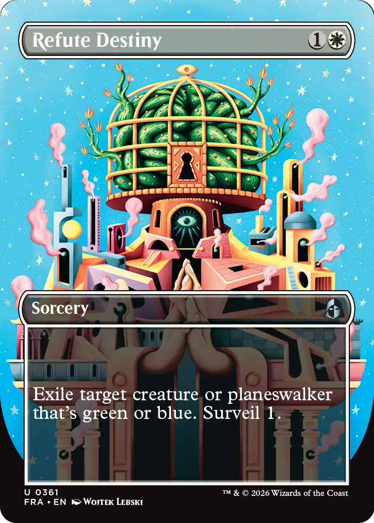 Refute Destiny (Borderless) [Reality Fracture] | Exor Games New Glasgow