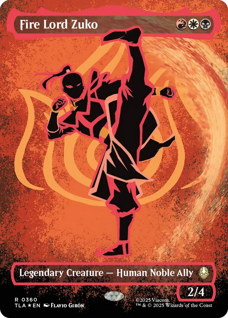 Fire Lord Zuko (Borderless Battle Pose) [Avatar: The Last Airbender] | Exor Games New Glasgow