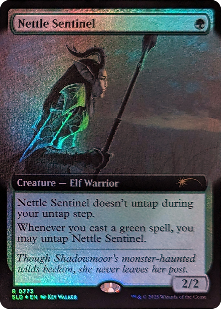 Nettle Sentinel (Extended Art) [Secret Lair Drop Series] | Exor Games New Glasgow