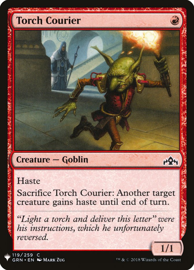 Torch Courier [Mystery Booster] | Exor Games New Glasgow