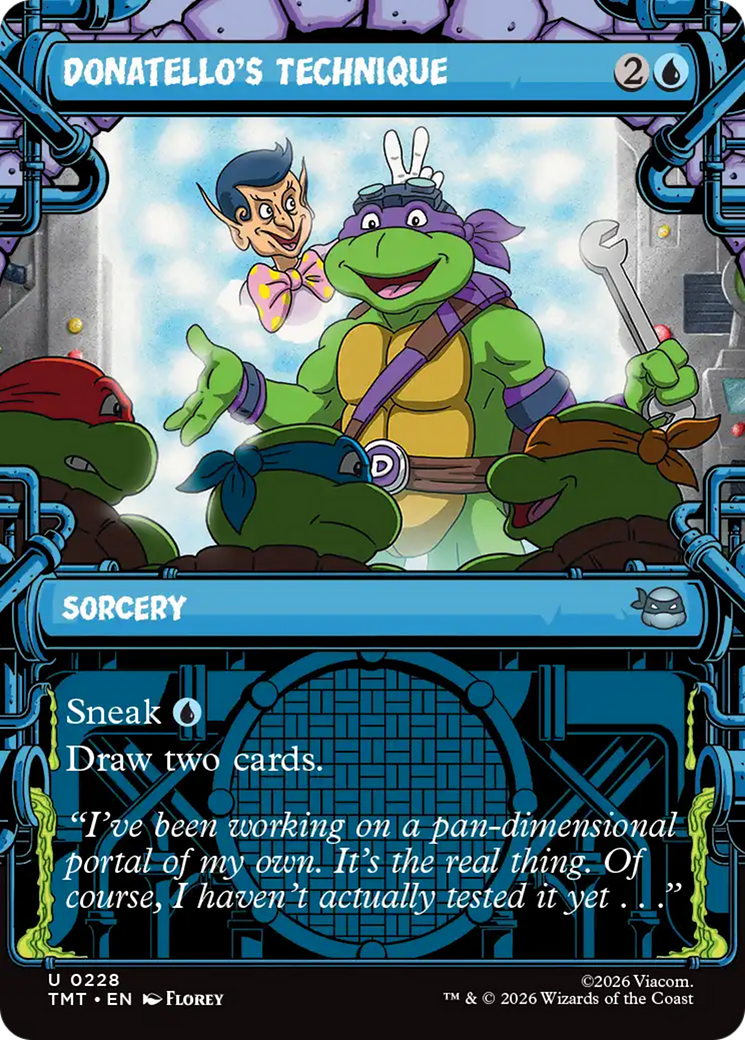Donatello's Technique (Showcase) [Teenage Mutant Ninja Turtles] | Exor Games New Glasgow