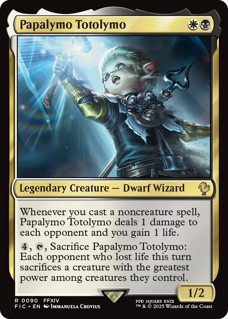 Papalymo Totolymo [FINAL FANTASY Commander] | Exor Games New Glasgow