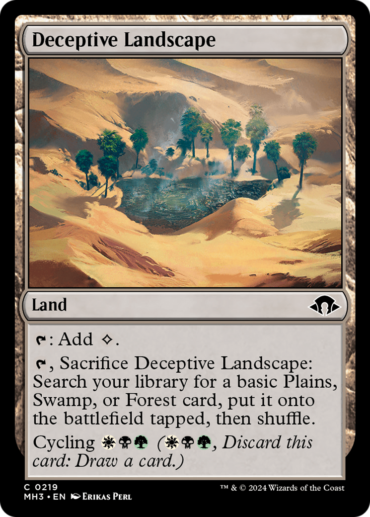 Deceptive Landscape [Modern Horizons 3] | Exor Games New Glasgow