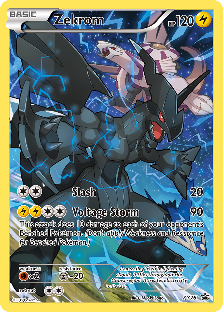 Zekrom (XY76) [XY: Black Star Promos] | Exor Games New Glasgow