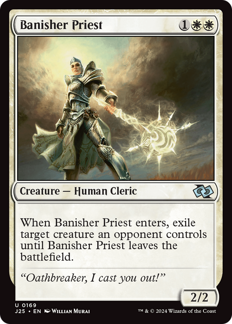 Banisher Priest [Foundations Jumpstart] | Exor Games New Glasgow