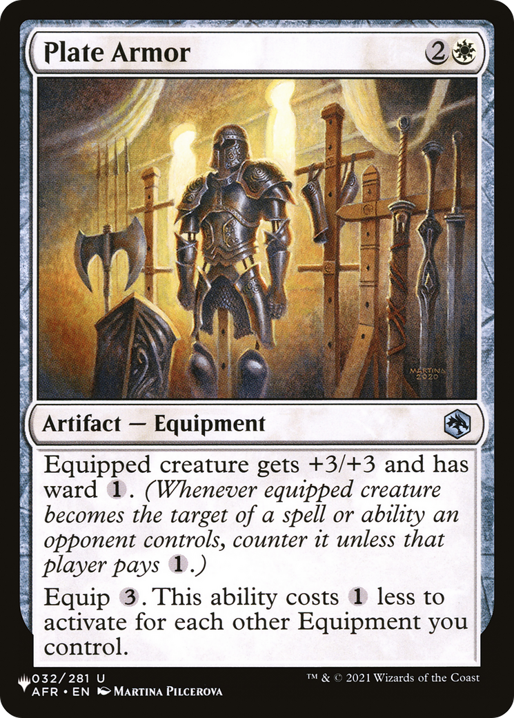 Plate Armor [The List Reprints] | Exor Games New Glasgow