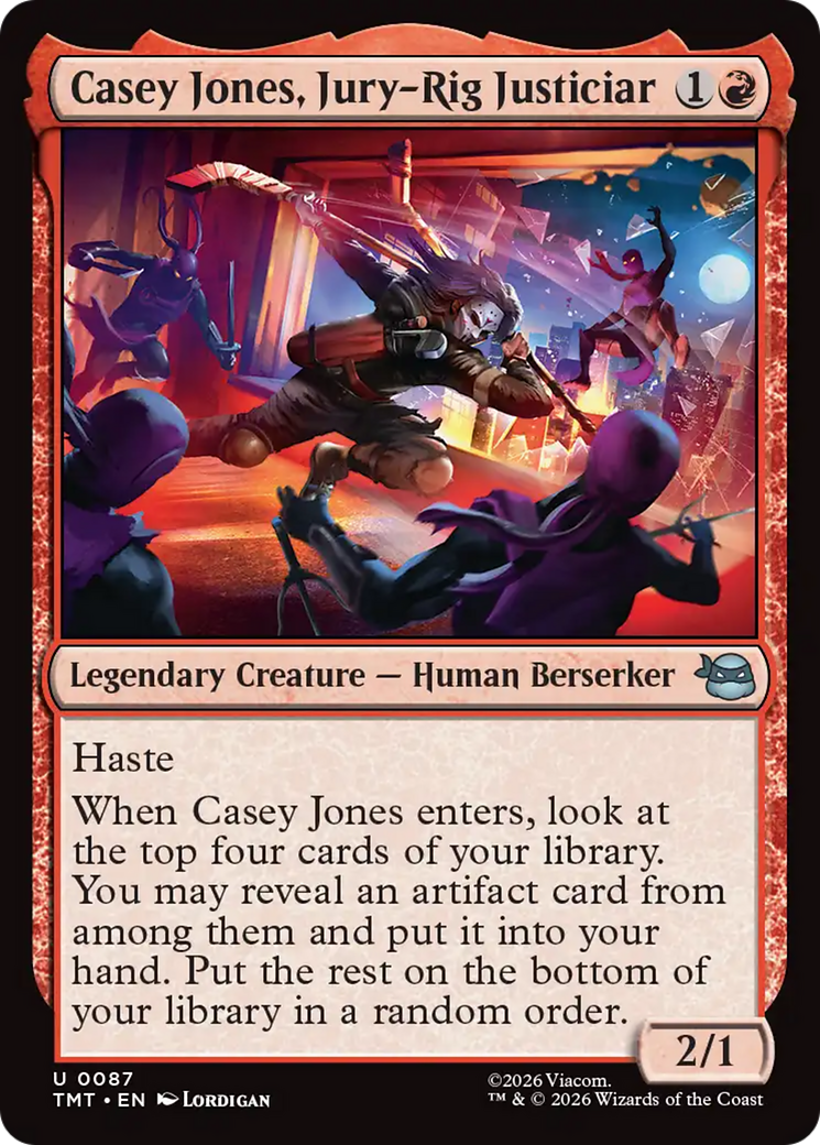 Casey Jones, Jury-Rig Justiciar [Teenage Mutant Ninja Turtles] | Exor Games New Glasgow