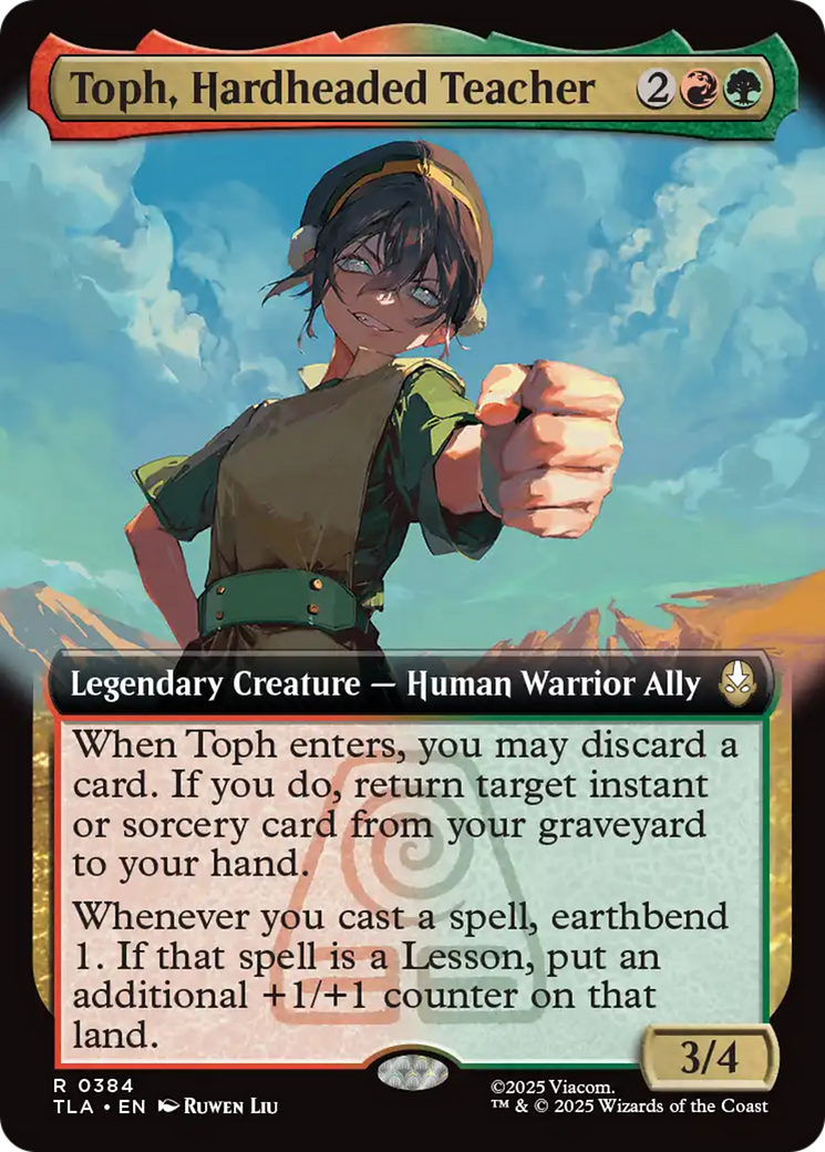 Toph, Hardheaded Teacher (Extended Art) [Avatar: The Last Airbender] | Exor Games New Glasgow