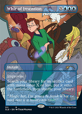 Whir of Invention (Borderless) [Secret Lair Drop Series] | Exor Games New Glasgow