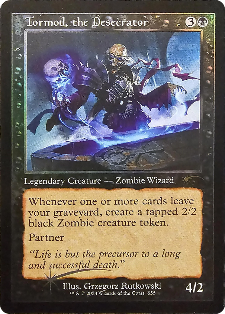 Tormod, the Desecrator (Retro Frame) [Secret Lair Drop Series] | Exor Games New Glasgow