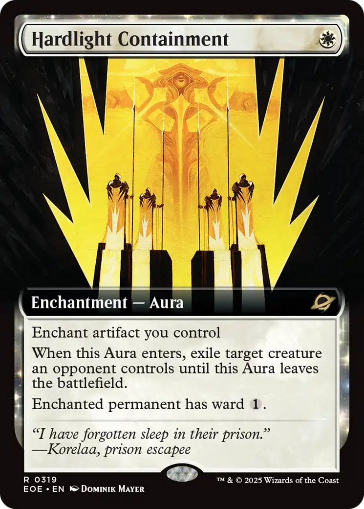 Hardlight Containment (Extended Art) [Edge of Eternities] | Exor Games New Glasgow