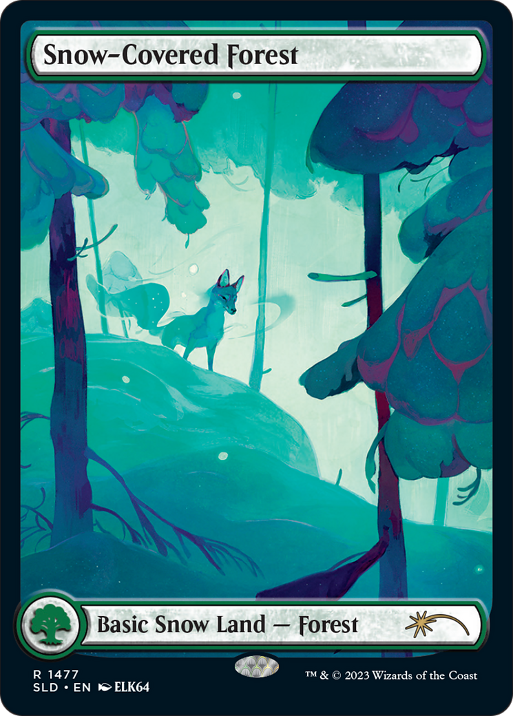 Snow-Covered Forest (1477) [Secret Lair Drop Series] | Exor Games New Glasgow