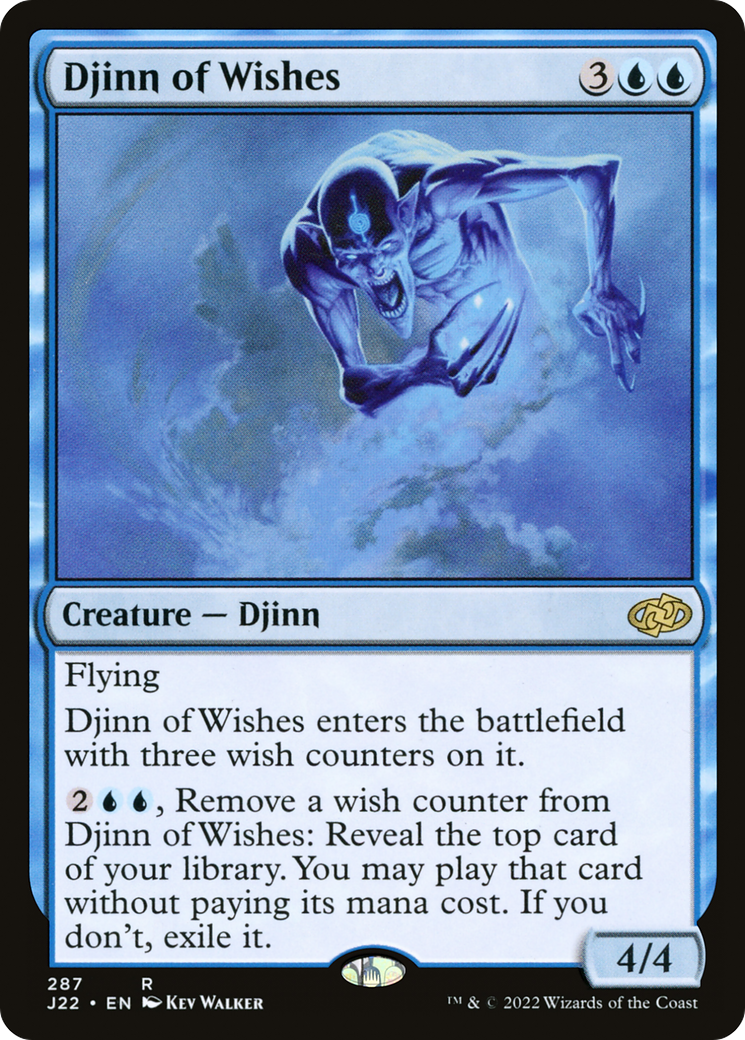 Djinn of Wishes [Jumpstart 2022] | Exor Games New Glasgow