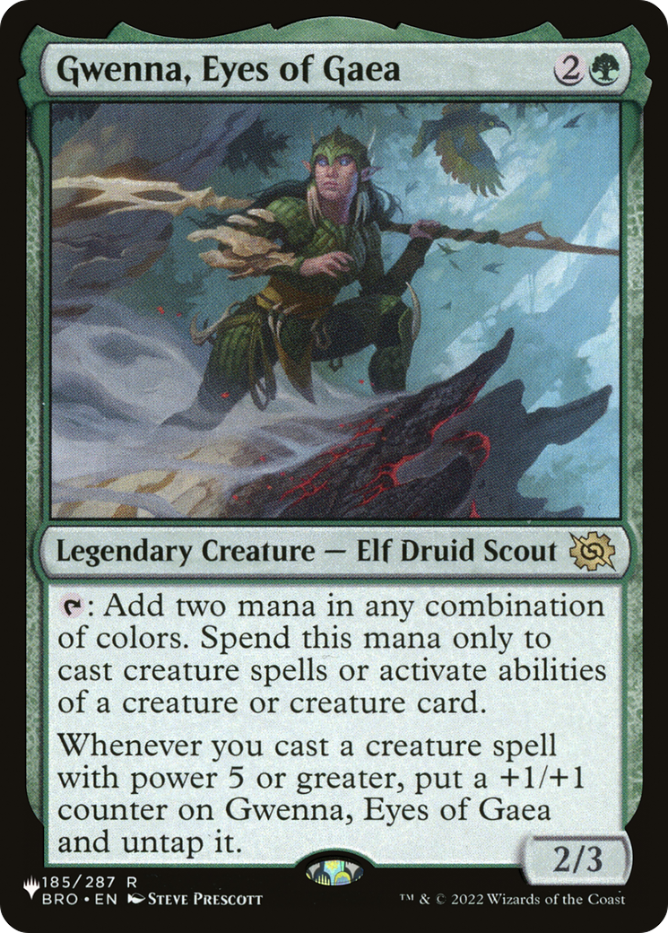Gwenna, Eyes of Gaea [The List] | Exor Games New Glasgow