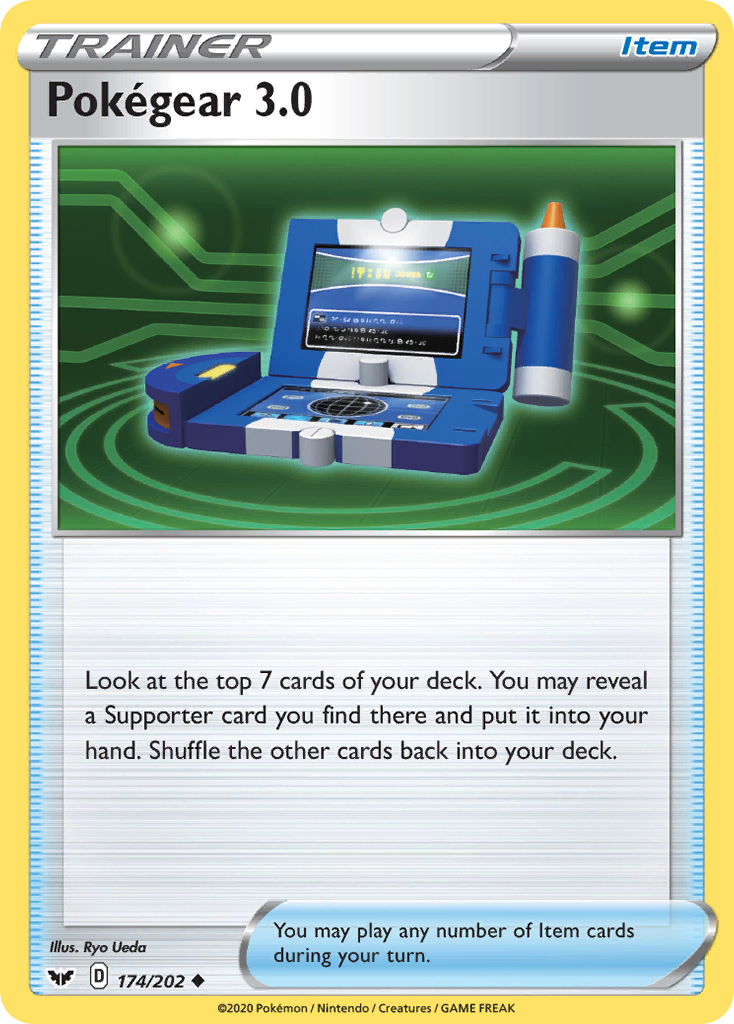 Pokegear 3.0 (174/202) [Sword & Shield: Base Set] | Exor Games New Glasgow