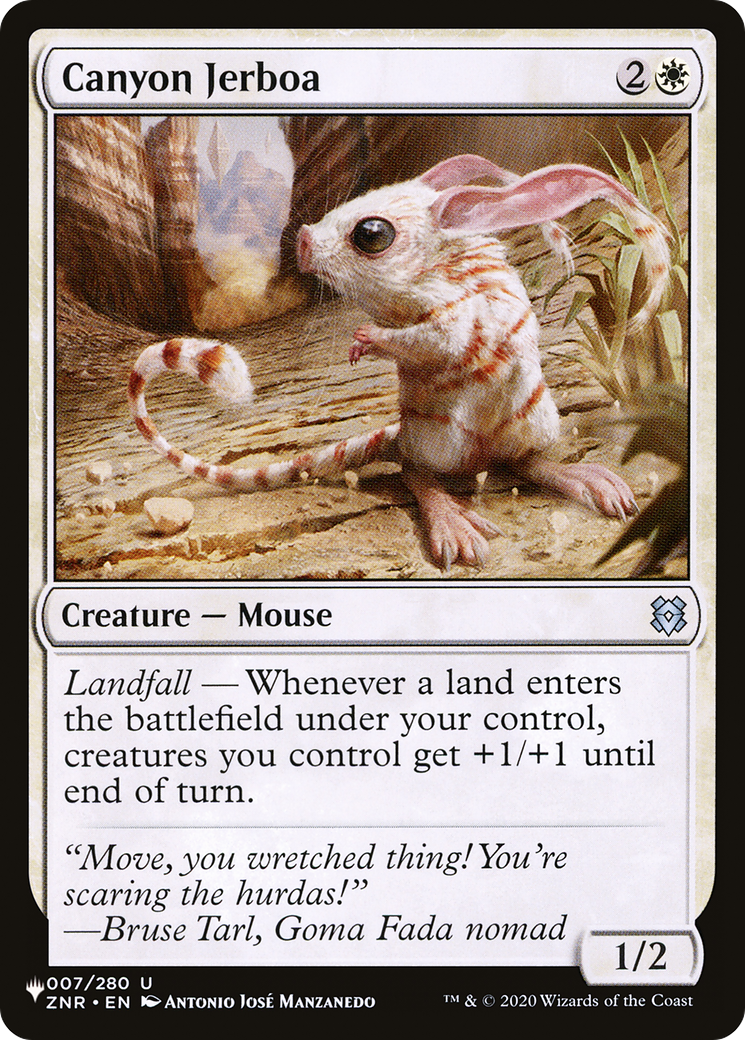 Canyon Jerboa [The List] | Exor Games New Glasgow