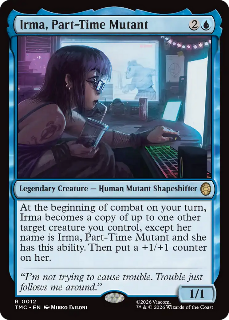 Irma, Part-Time Mutant [Teenage Mutant Ninja Turtles Commander] | Exor Games New Glasgow