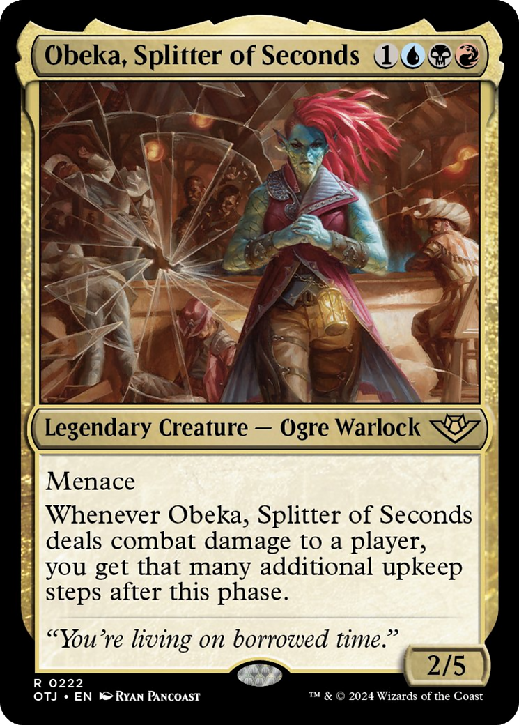 Obeka, Splitter of Seconds [Outlaws of Thunder Junction] | Exor Games New Glasgow