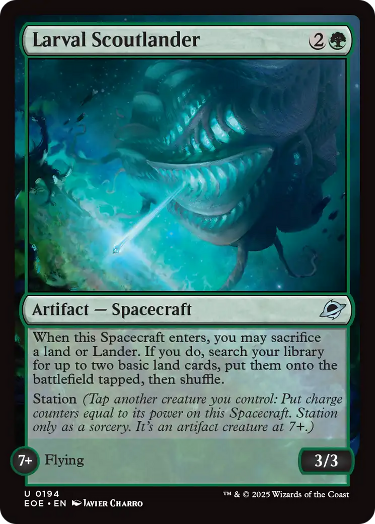 Larval Scoutlander [Edge of Eternities] | Exor Games New Glasgow