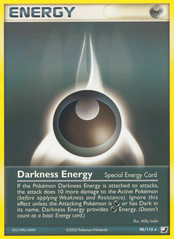 Darkness Energy (96/115) [EX: Unseen Forces] | Exor Games New Glasgow