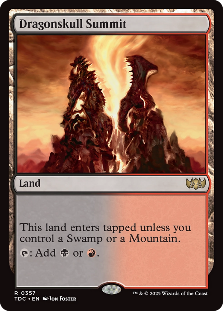 Dragonskull Summit [Tarkir: Dragonstorm Commander] | Exor Games New Glasgow