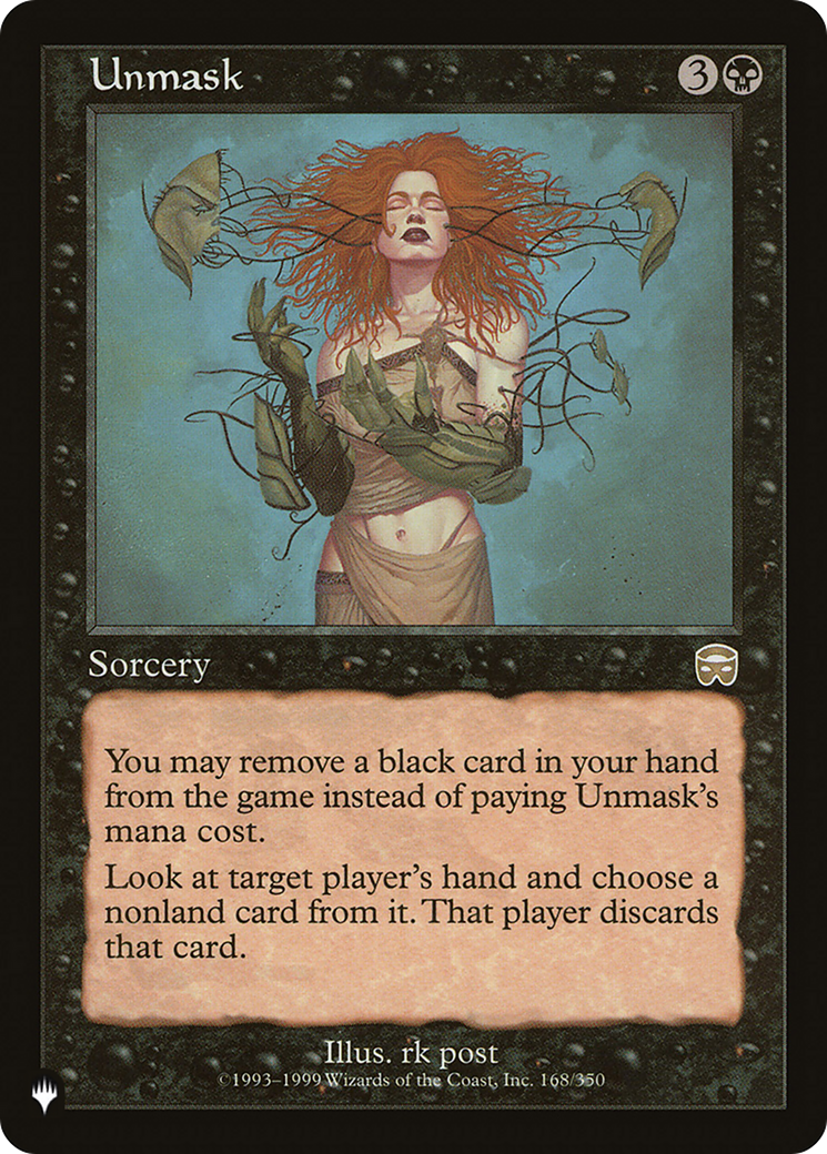 Unmask [The List] | Exor Games New Glasgow