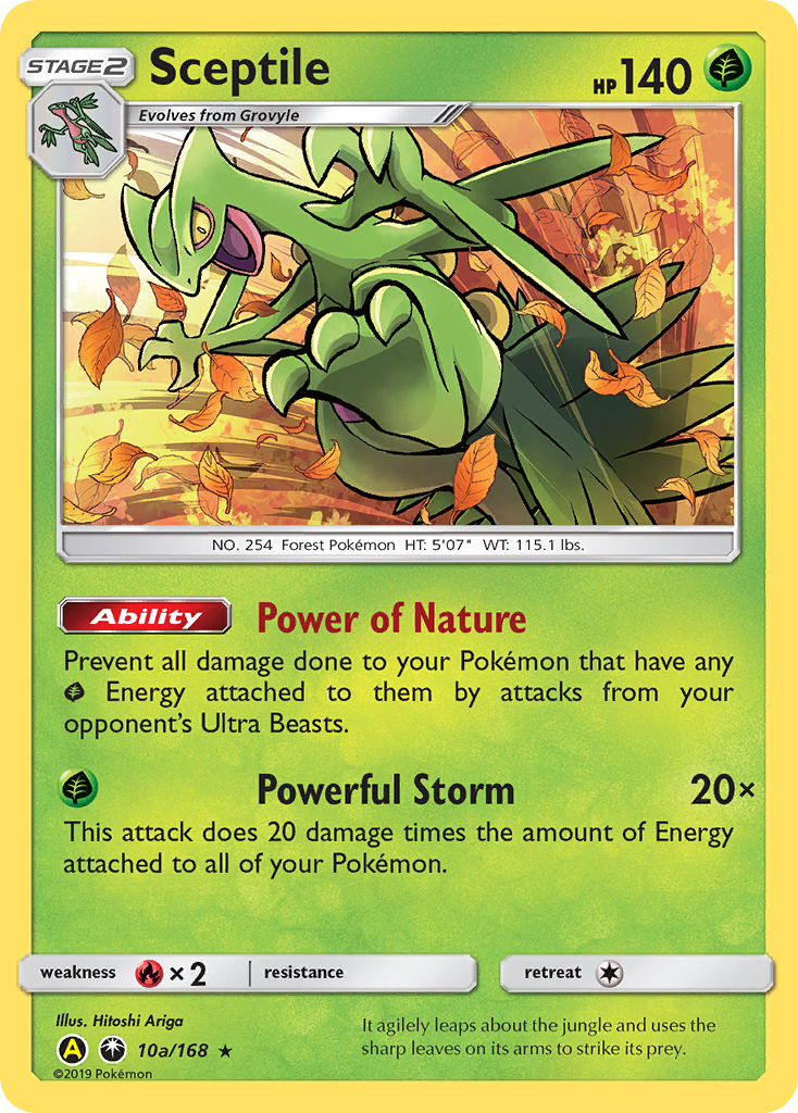 Sceptile (10a/168) [Alternate Art Promos] | Exor Games New Glasgow