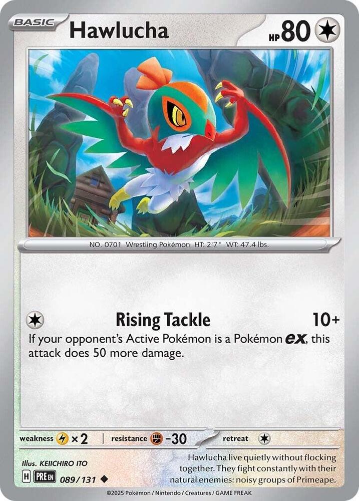 Hawlucha (089/131) [Scarlet & Violet: Prismatic Evolutions] | Exor Games New Glasgow