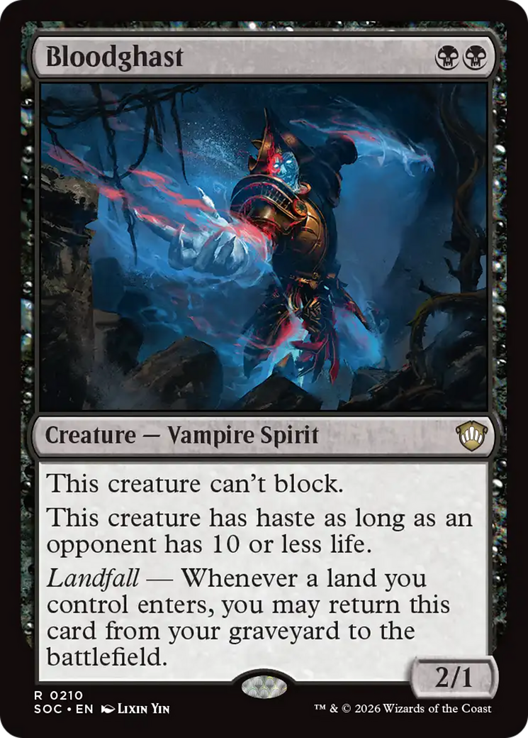 Bloodghast [Secrets of Strixhaven Commander] | Exor Games New Glasgow