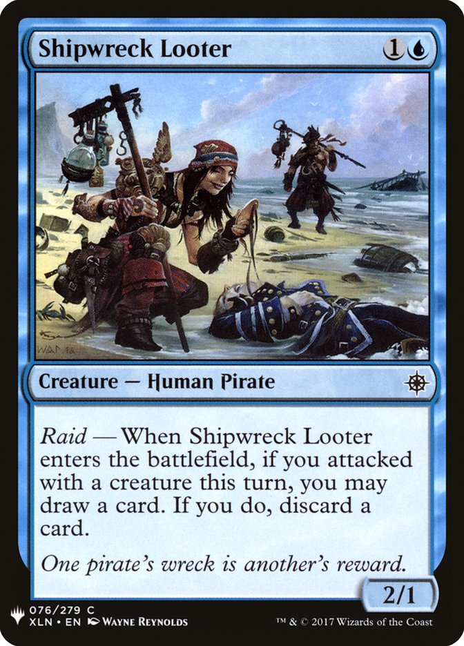 Shipwreck Looter [Mystery Booster] | Exor Games New Glasgow