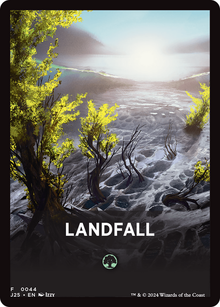 Landfall Theme Card [Foundations Jumpstart Front Cards] | Exor Games New Glasgow