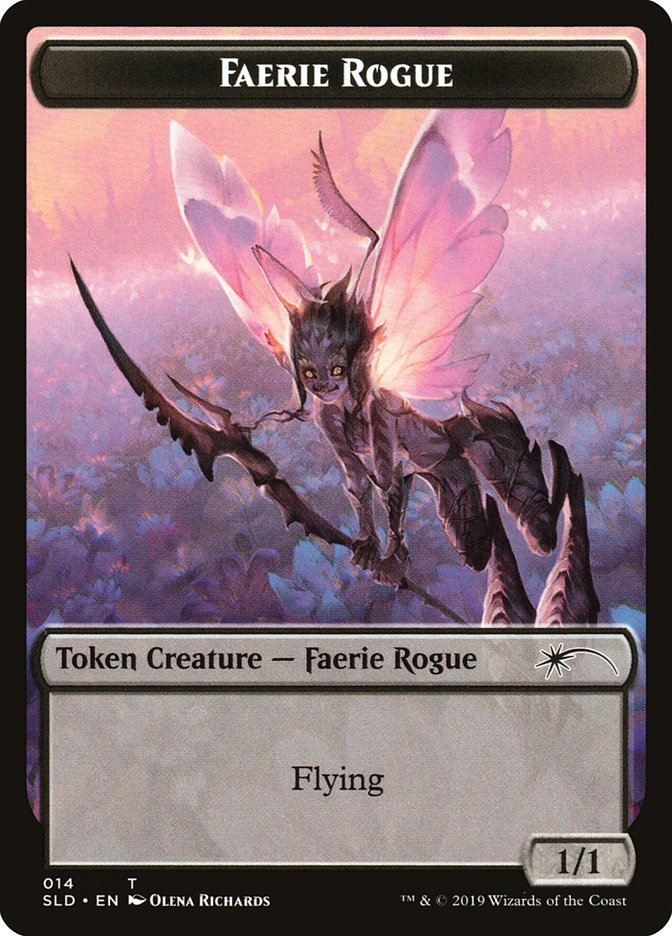 Faerie Rogue Token (014) [Secret Lair Drop Series] | Exor Games New Glasgow