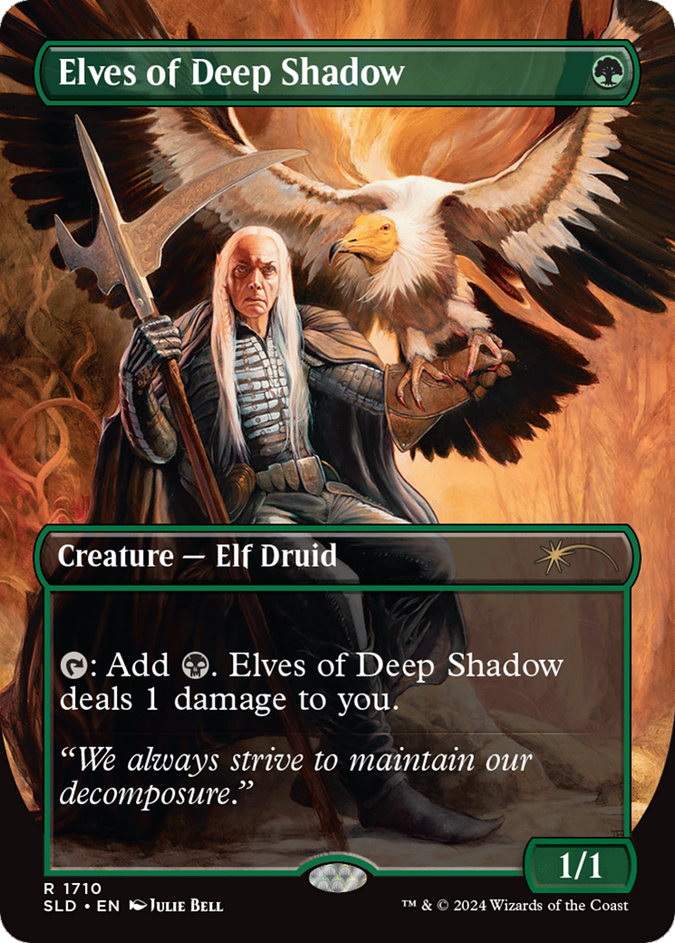 Elves of Deep Shadow (Rainbow Foil) [Secret Lair Drop Series] | Exor Games New Glasgow