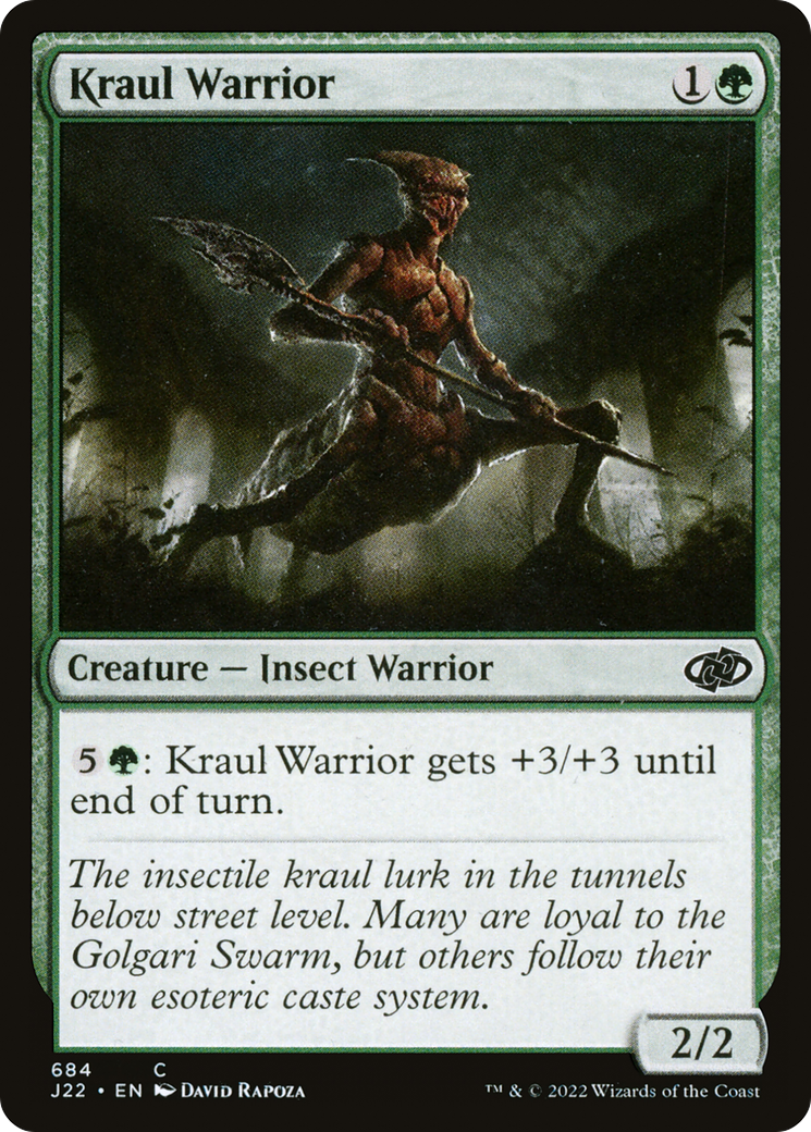 Kraul Warrior [Jumpstart 2022] | Exor Games New Glasgow