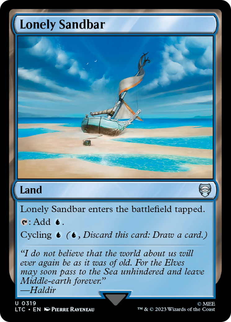 Lonely Sandbar [The Lord of the Rings: Tales of Middle-Earth Commander] | Exor Games New Glasgow