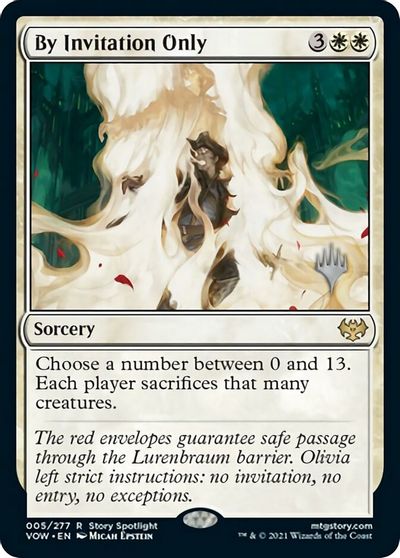 By Invitation Only (Promo Pack) [Innistrad: Crimson Vow Promos] | Exor Games New Glasgow