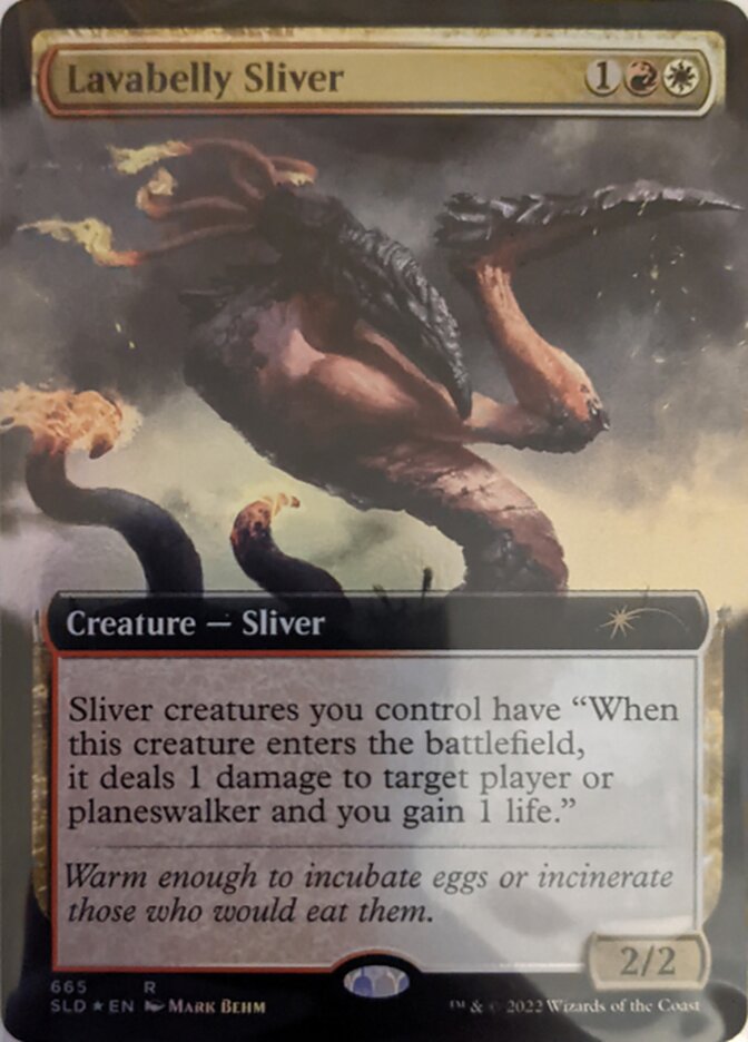 Lavabelly Sliver (Extended Art) [Secret Lair Drop Promos] | Exor Games New Glasgow