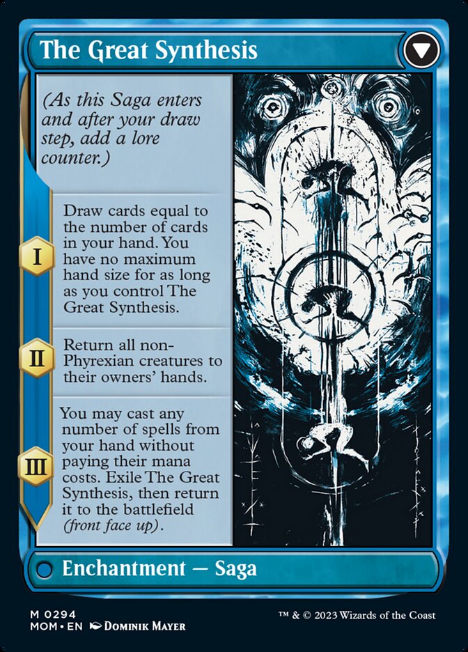 Jin-Gitaxias // The Great Synthesis (Showcase Planar Booster Fun) [March of the Machine] | Exor Games New Glasgow