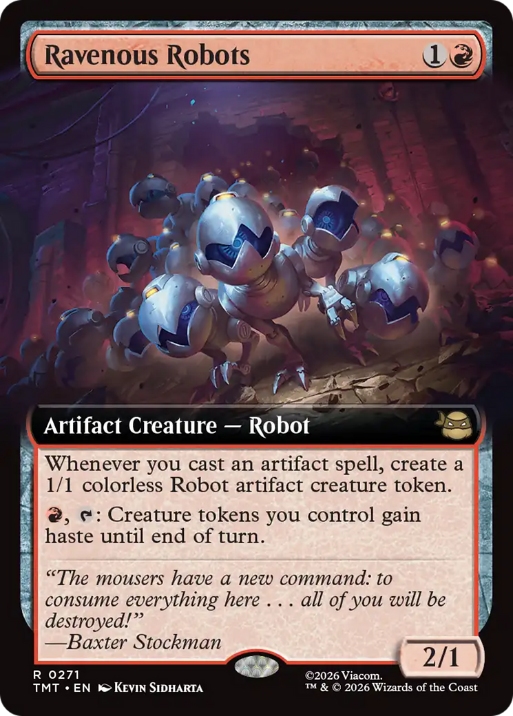 Ravenous Robots (Extended Art) [Teenage Mutant Ninja Turtles] | Exor Games New Glasgow