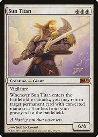 Sun Titan (M11) [Oversize Cards] | Exor Games New Glasgow