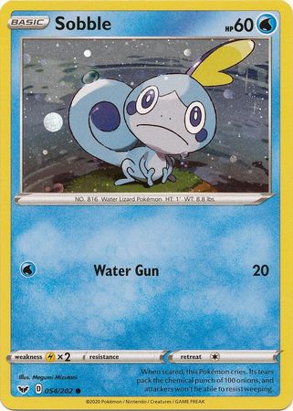 Sobble (054/202) (Cosmos Holo) [Sword & Shield: Base Set] | Exor Games New Glasgow